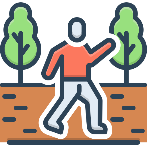 Hiking Trail Icon